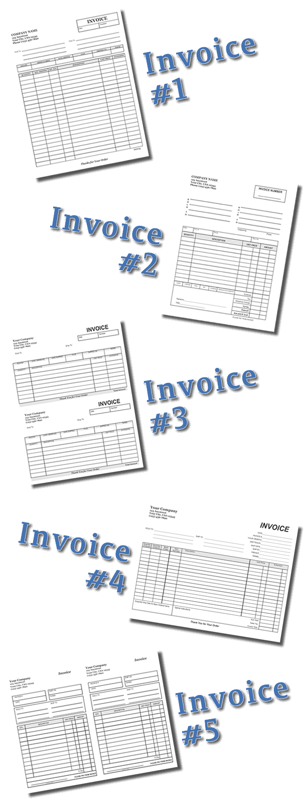 Free Invoice Templates