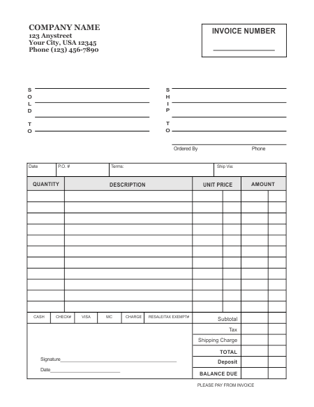 Invoice Template 2